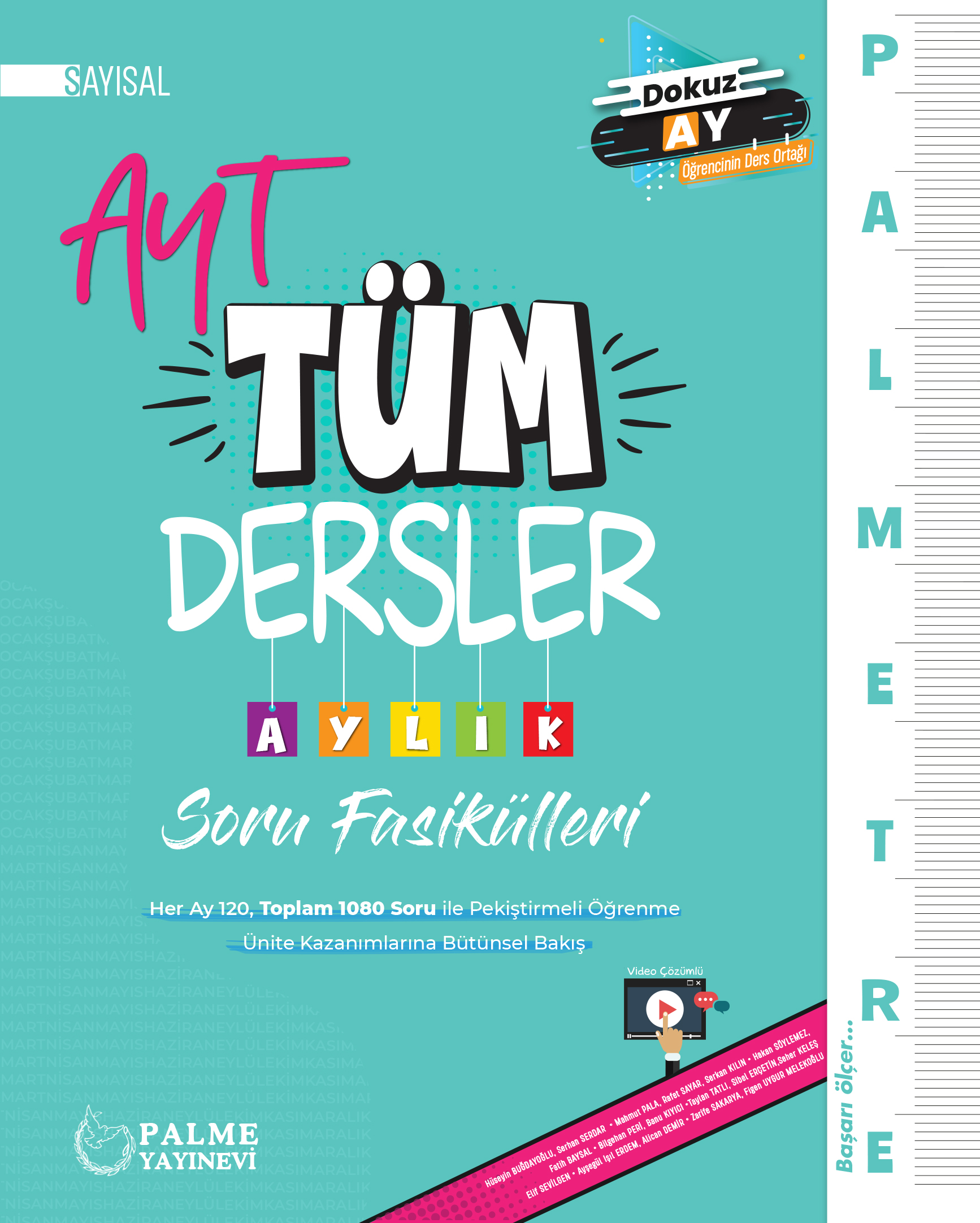 AYT SAYISAL TÜM DERSLER AYLIK SORU FASİKÜLLERİ
